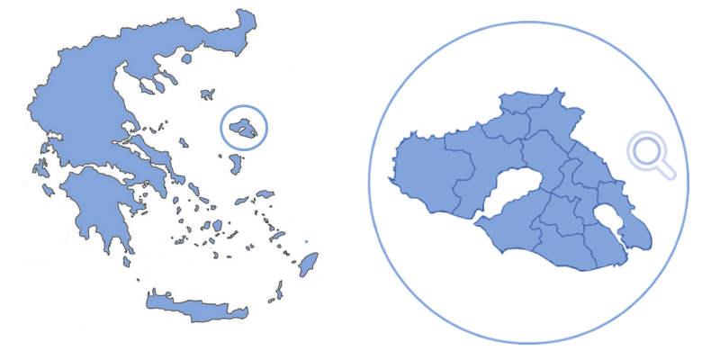 Beliebte Regionen & Orte der Insel Lesbos