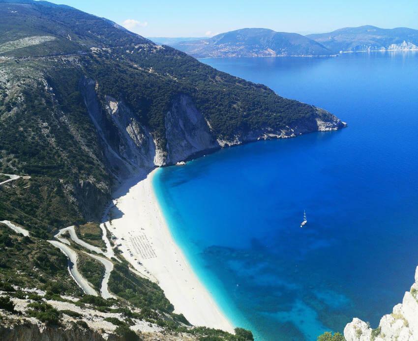 kefalonia myrtos beach