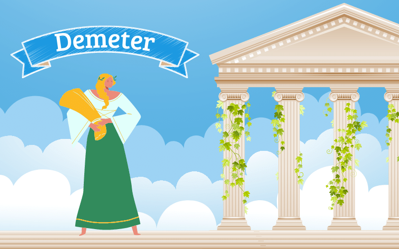 Demeter Göttin der Fruchtbarkeit