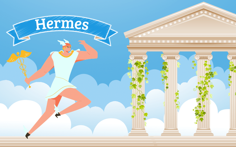 Hermes - Griechischer Gott des Handels, der Reisenden und der Magier