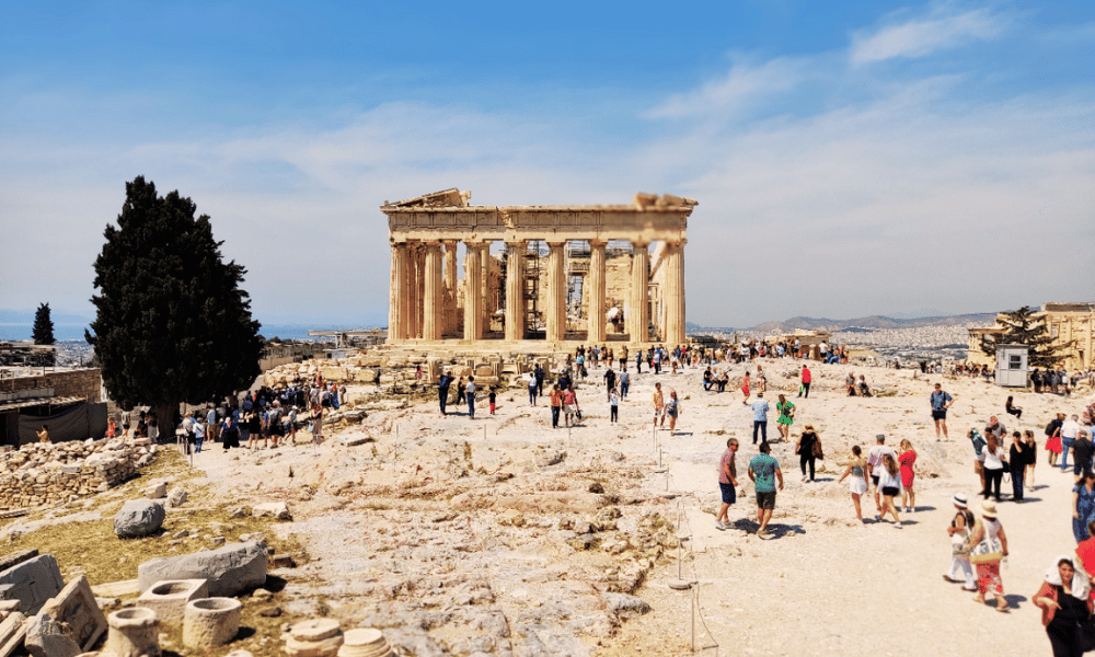 Die Akropolis in Athen