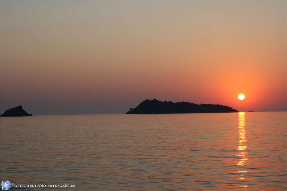sonnenuntergang petra insel lesbos 2