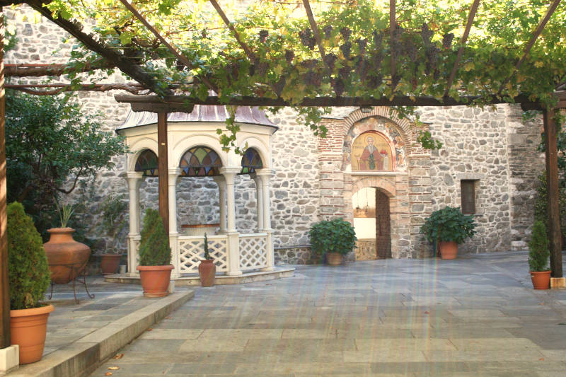 Klostereingang, Agion Oros