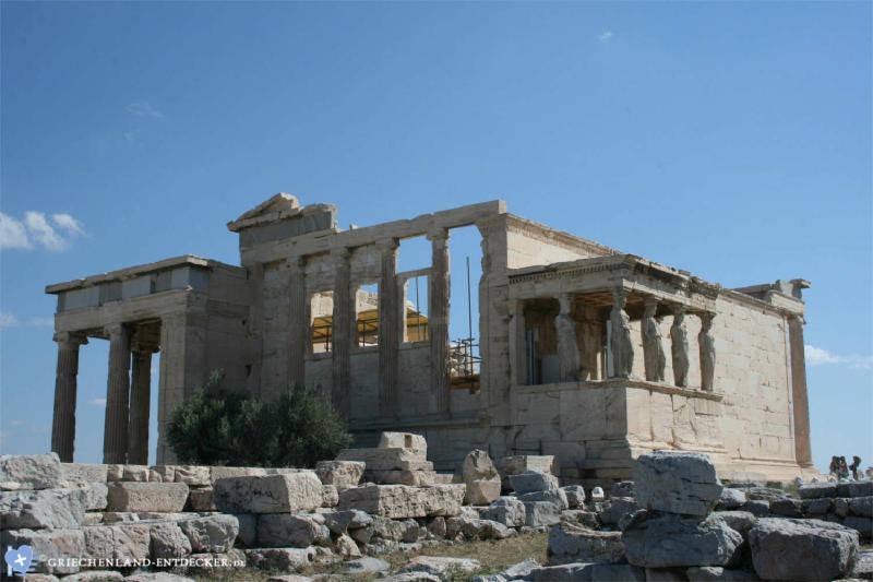 erechteion akropolis athen griechenland