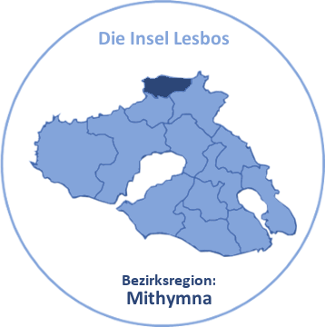 mithymna lesbos karte regionen