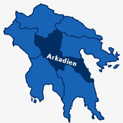 peloponnes regionen arkadien