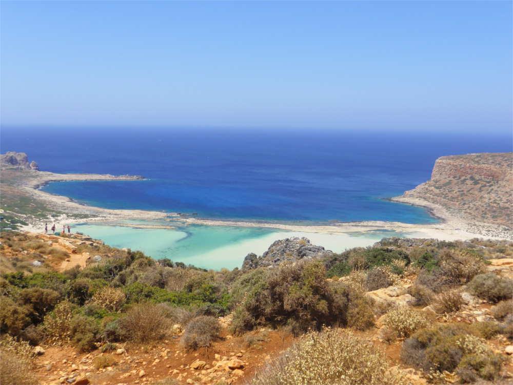 balos strand lagune kreta