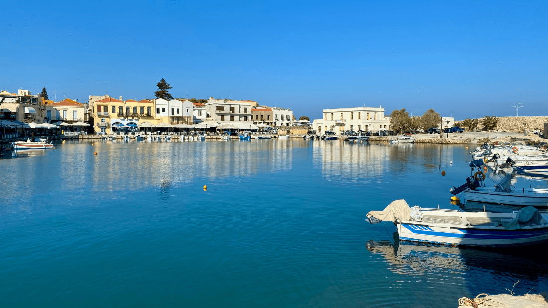 kreta rethymno hafen