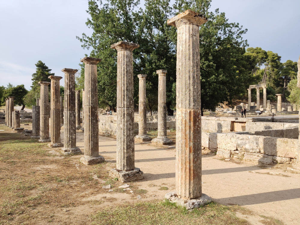 Säulen des antiken Olympia