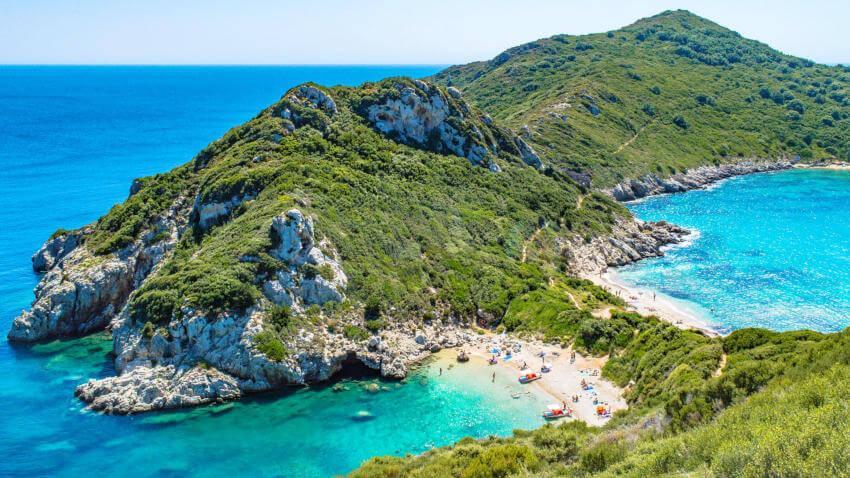korfu porto timoni strand